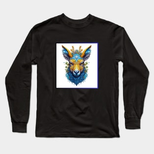 Deer AI Art Long Sleeve T-Shirt